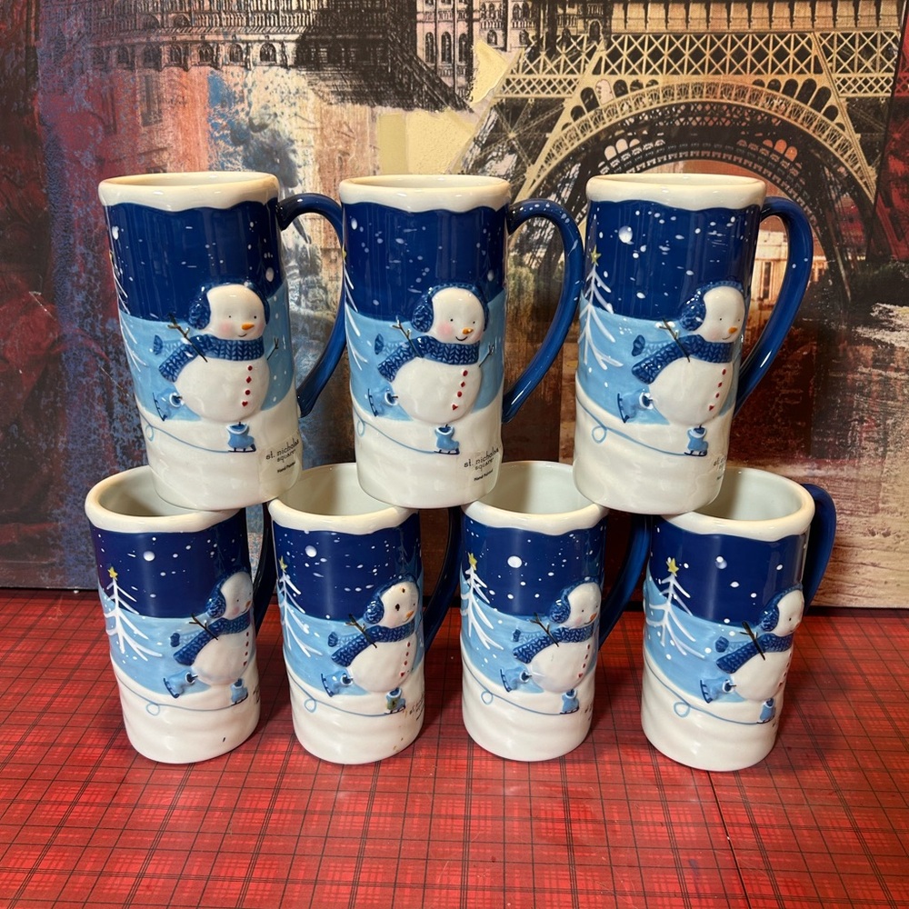 St. Nicholas square let it snow mug LOT
